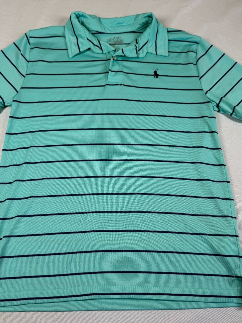 Polo Ralph Lauren Men's Performance Athletic Polo Shirt Size Large - Green